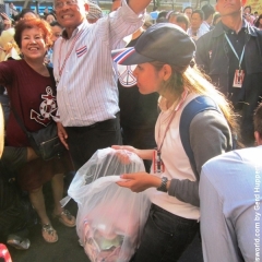 Huppis Begegnung mit Suthep Thaugsuban in Bangkok, 07.02.2014