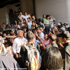 Huppis Begegnung mit Suthep Thaugsuban in Bangkok, 07.02.2014