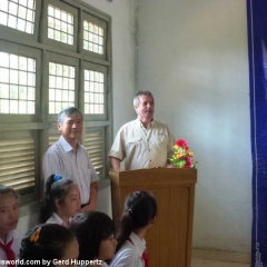 Perspektive fürs Leben e.V. verleiht jährlich Förderpreise an der Tan Loi Thanh Secondary School im Mekong-Delta