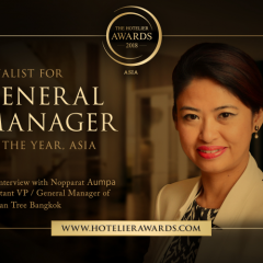 2018 nominiert als Asiens beste General-Managerin