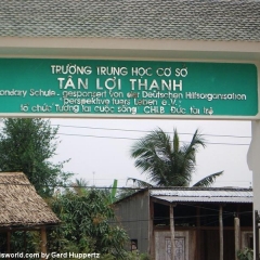 Von der Planung bis zur feierlichen Eröffnung am 24. Januar 2008: Die Tan Loi Thanh Secondary School im vietnamesischen Mekong-Delta