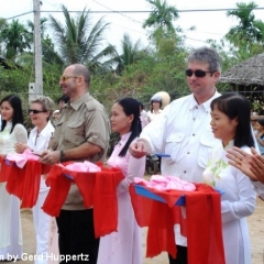 Von der Planung bis zur feierlichen Eröffnung am 24. Januar 2008: Die Tan Loi Thanh Secondary School im vietnamesischen Mekong-Delta