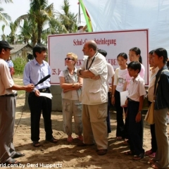 Von der Planung bis zur feierlichen Eröffnung am 24. Januar 2008: Die Tan Loi Thanh Secondary School im vietnamesischen Mekong-Delta
