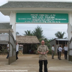 Von der Planung bis zur feierlichen Eröffnung am 24. Januar 2008: Die Tan Loi Thanh Secondary School im vietnamesischen Mekong-Delta