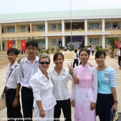 Von der Planung bis zur feierlichen Eröffnung am 24. Januar 2008: Die Tan Loi Thanh Secondary School im vietnamesischen Mekong-Delta