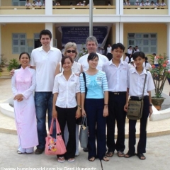 Von der Planung bis zur feierlichen Eröffnung am 24. Januar 2008: Die Tan Loi Thanh Secondary School im vietnamesischen Mekong-Delta