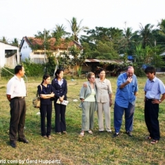 Von der Planung bis zur feierlichen Eröffnung am 24. Januar 2008: Die Tan Loi Thanh Secondary School im vietnamesischen Mekong-Delta