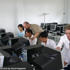 Von der Planung bis zur feierlichen Eröffnung am 24. Januar 2008: Die Tan Loi Thanh Secondary School im vietnamesischen Mekong-Delta