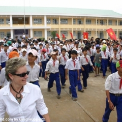 Von der Planung bis zur feierlichen Eröffnung am 24. Januar 2008: Die Tan Loi Thanh Secondary School im vietnamesischen Mekong-Delta