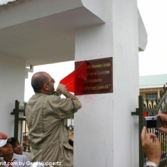 Von der Planung bis zur feierlichen Eröffnung am 24. Januar 2008: Die Tan Loi Thanh Secondary School im vietnamesischen Mekong-Delta