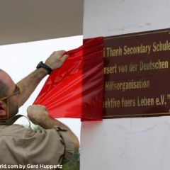 Von der Planung bis zur feierlichen Eröffnung am 24. Januar 2008: Die Tan Loi Thanh Secondary School im vietnamesischen Mekong-Delta