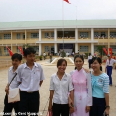 Von der Planung bis zur feierlichen Eröffnung am 24. Januar 2008: Die Tan Loi Thanh Secondary School im vietnamesischen Mekong-Delta