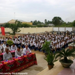 Von der Planung bis zur feierlichen Eröffnung am 24. Januar 2008: Die Tan Loi Thanh Secondary School im vietnamesischen Mekong-Delta