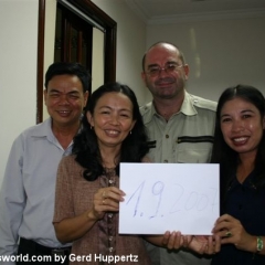 Von der Planung bis zur feierlichen Eröffnung am 24. Januar 2008: Die Tan Loi Thanh Secondary School im vietnamesischen Mekong-Delta