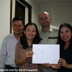 Von der Planung bis zur feierlichen Eröffnung am 24. Januar 2008: Die Tan Loi Thanh Secondary School im vietnamesischen Mekong-Delta