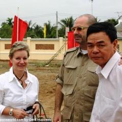 Von der Planung bis zur feierlichen Eröffnung am 24. Januar 2008: Die Tan Loi Thanh Secondary School im vietnamesischen Mekong-Delta