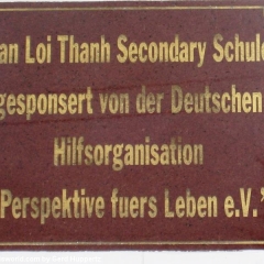 Von der Planung bis zur feierlichen Eröffnung am 24. Januar 2008: Die Tan Loi Thanh Secondary School im vietnamesischen Mekong-Delta