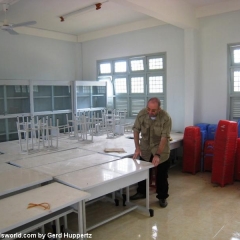 Von der Planung bis zur feierlichen Eröffnung am 24. Januar 2008: Die Tan Loi Thanh Secondary School im vietnamesischen Mekong-Delta