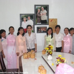 Von der Planung bis zur feierlichen Eröffnung am 24. Januar 2008: Die Tan Loi Thanh Secondary School im vietnamesischen Mekong-Delta