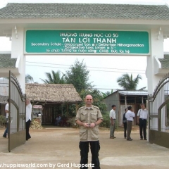 Von der Planung bis zur feierlichen Eröffnung am 24. Januar 2008: Die Tan Loi Thanh Secondary School im vietnamesischen Mekong-Delta