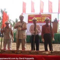 Von der Planung bis zur feierlichen Eröffnung am 24. Januar 2008: Die Tan Loi Thanh Secondary School im vietnamesischen Mekong-Delta