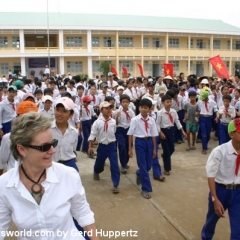 Von der Planung bis zur feierlichen Eröffnung am 24. Januar 2008: Die Tan Loi Thanh Secondary School im vietnamesischen Mekong-Delta