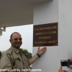 Von der Planung bis zur feierlichen Eröffnung am 24. Januar 2008: Die Tan Loi Thanh Secondary School im vietnamesischen Mekong-Delta