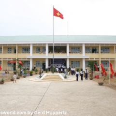 Von der Planung bis zur feierlichen Eröffnung am 24. Januar 2008: Die Tan Loi Thanh Secondary School im vietnamesischen Mekong-Delta